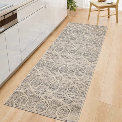 Home Dynamix Ivory/Black Cross - 7ft